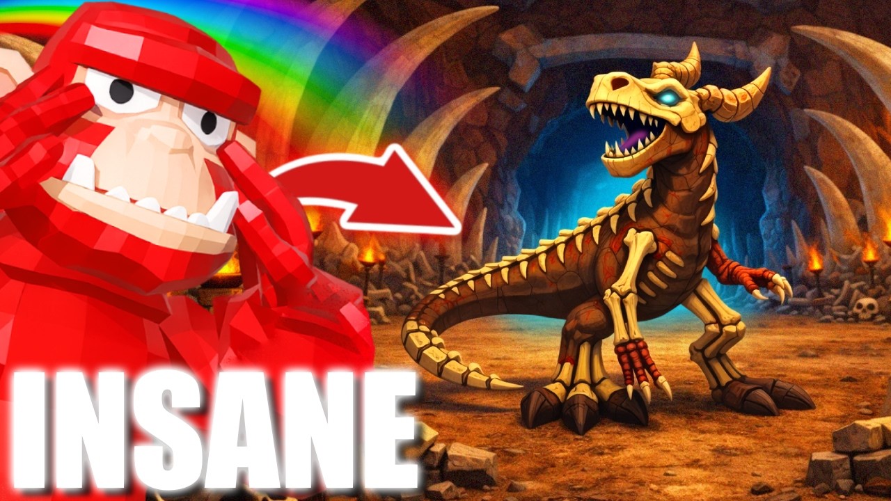 NEW BONEYARD MAP + NEW SKELERAPTOE DINO In UG VR!