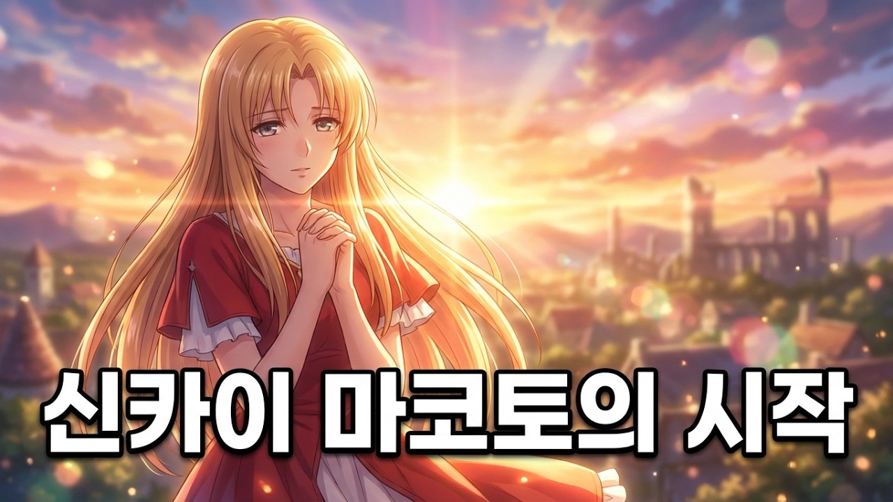 신카이 마코토 감독님의 시작. '팔콤' 제작 이스1 컴플리트 & 이스2 이터널 OP. (AI업스케일링)