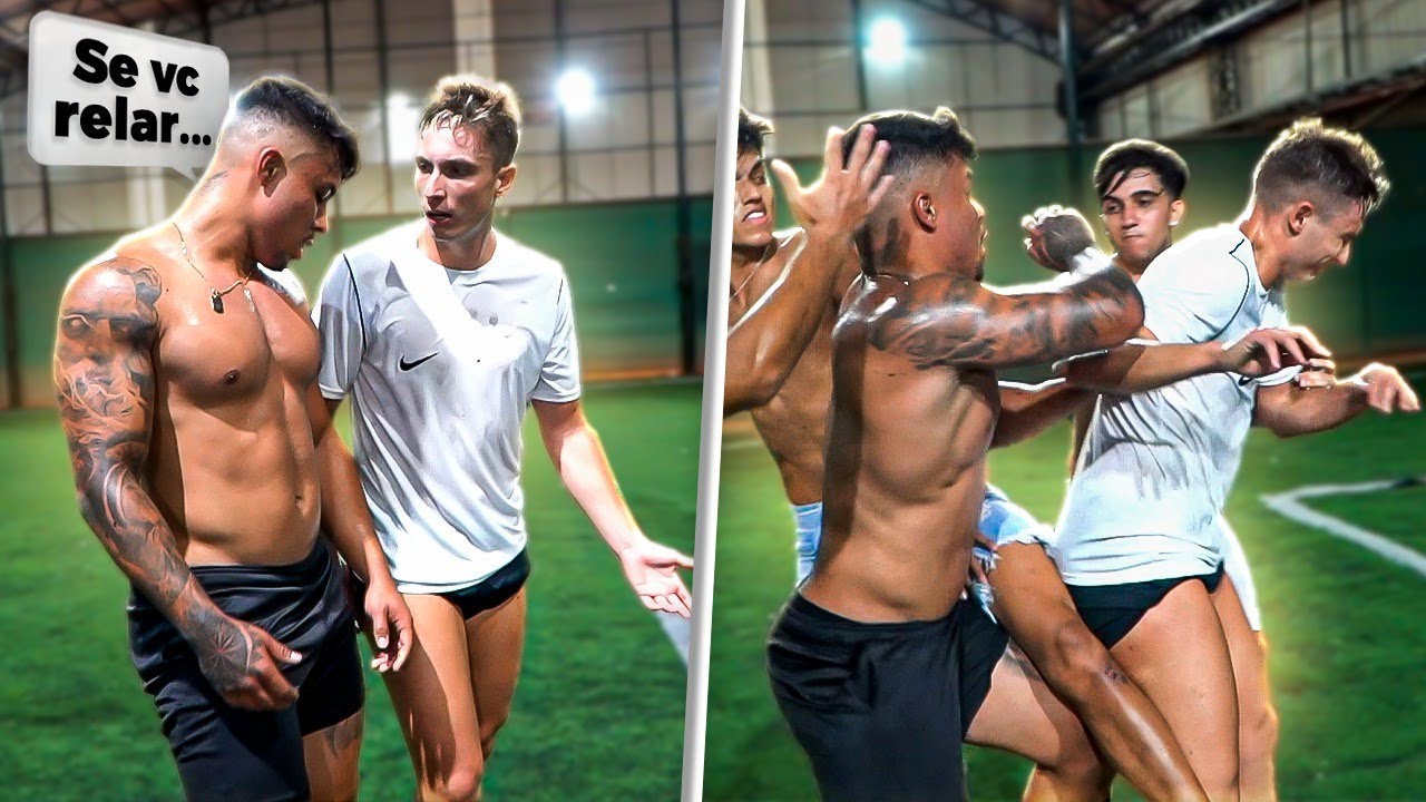 JUNINHO PROVOCOU E AP4NHOU FEIO NO JOGO REAL!!