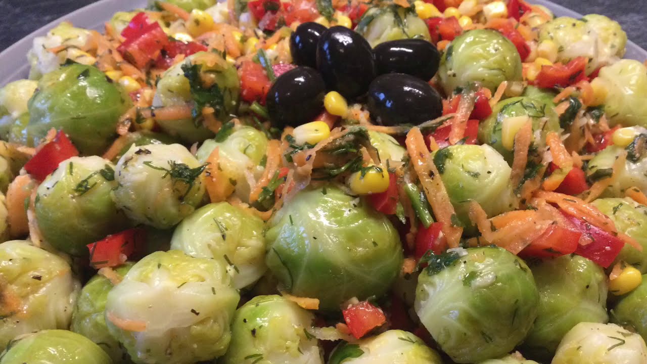 Brüksel lahana salatasi 🥰 Rosenkohlsalat