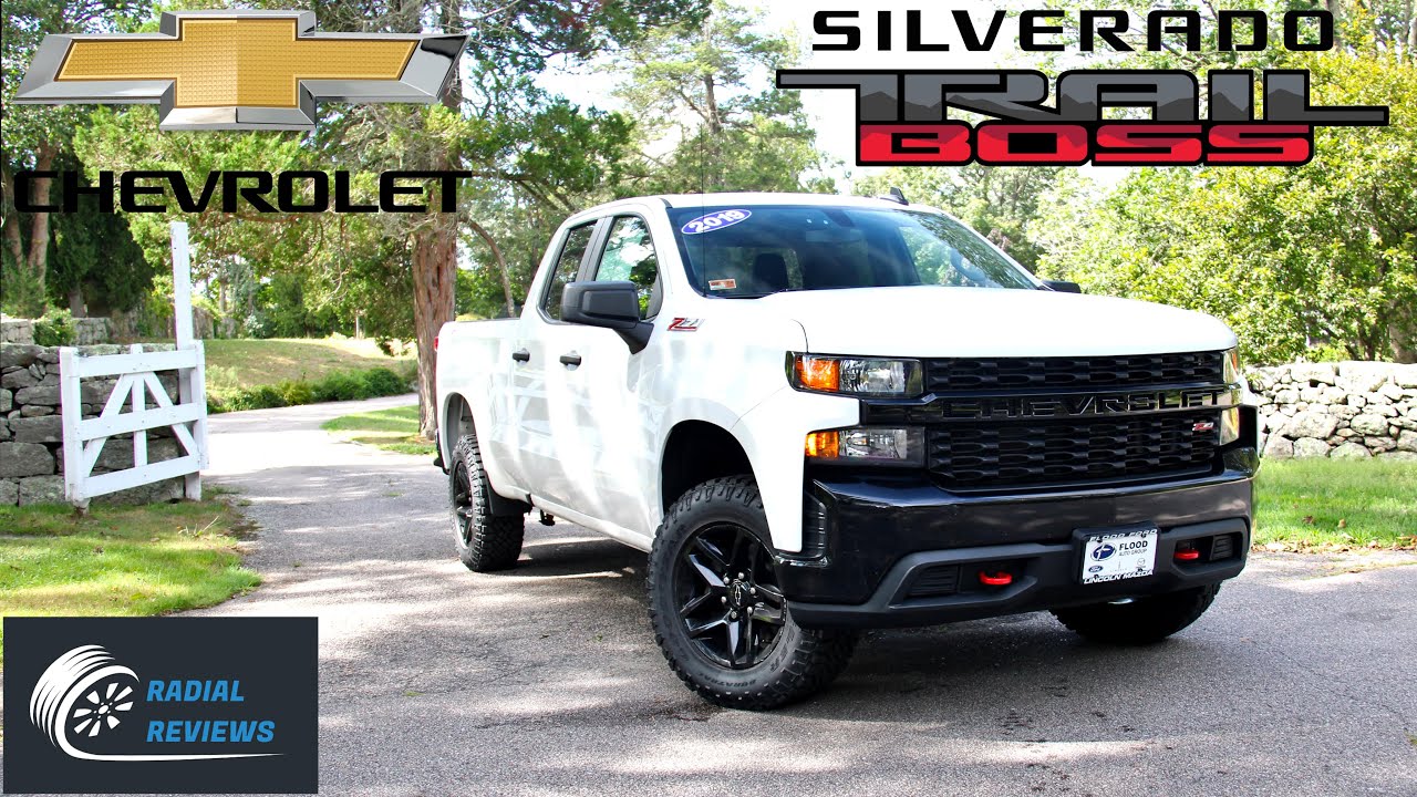2019-2022 Chevrolet Silverado Custom Trail Boss 4x4 POV Test Drive, 0-60 // Radial Reviews
