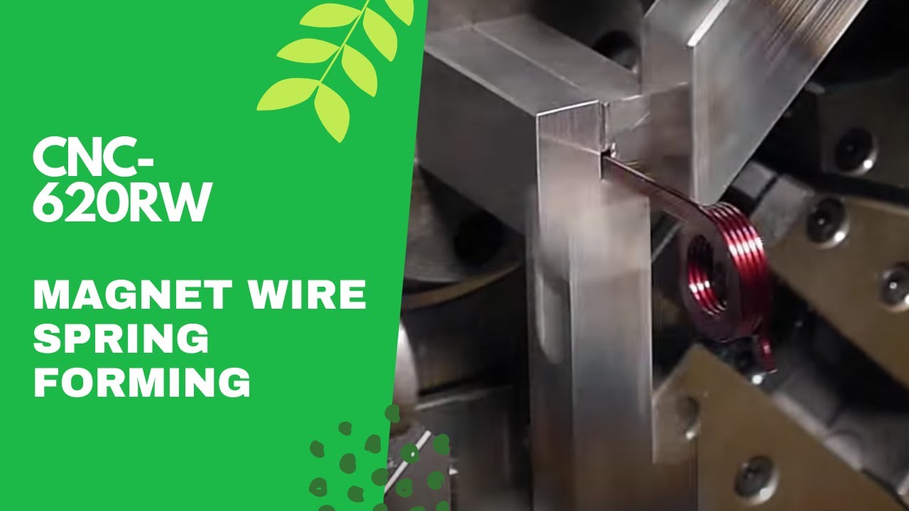 CNC-620RS Magnet Wire Spring Forming