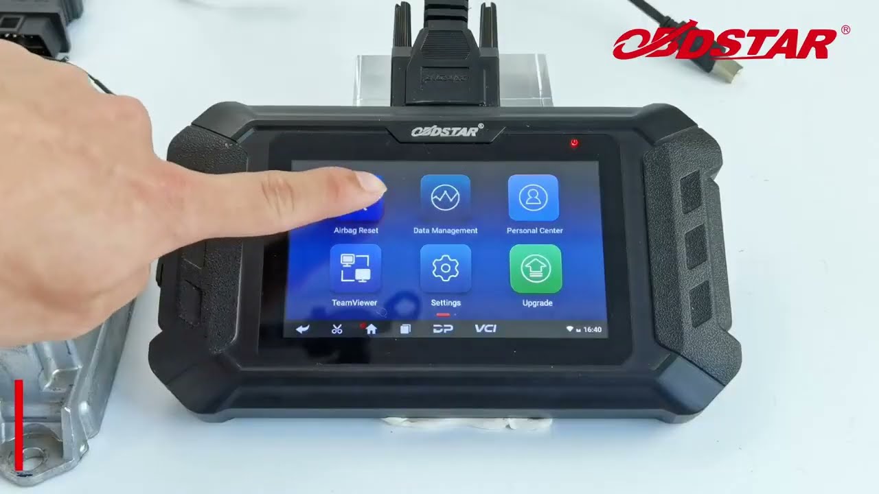 How to Use OBDSTAR P50 Airbag Reset Kit to Reset SRS on Bench  -obdii365