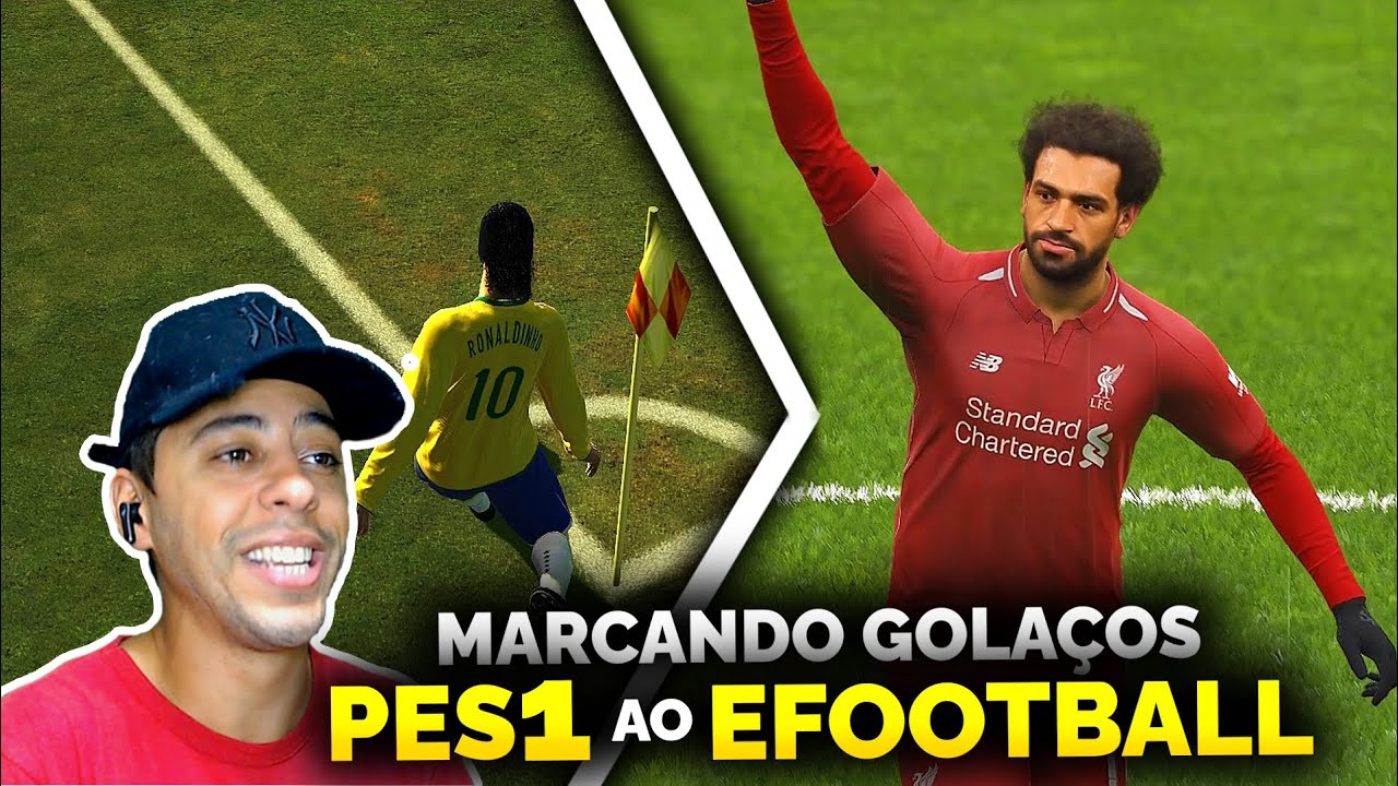 EU JOGUEI TODOS 'PES' já LANÇADOS!🤯 (PES1 ao PES 2021) + EFOOTBALL