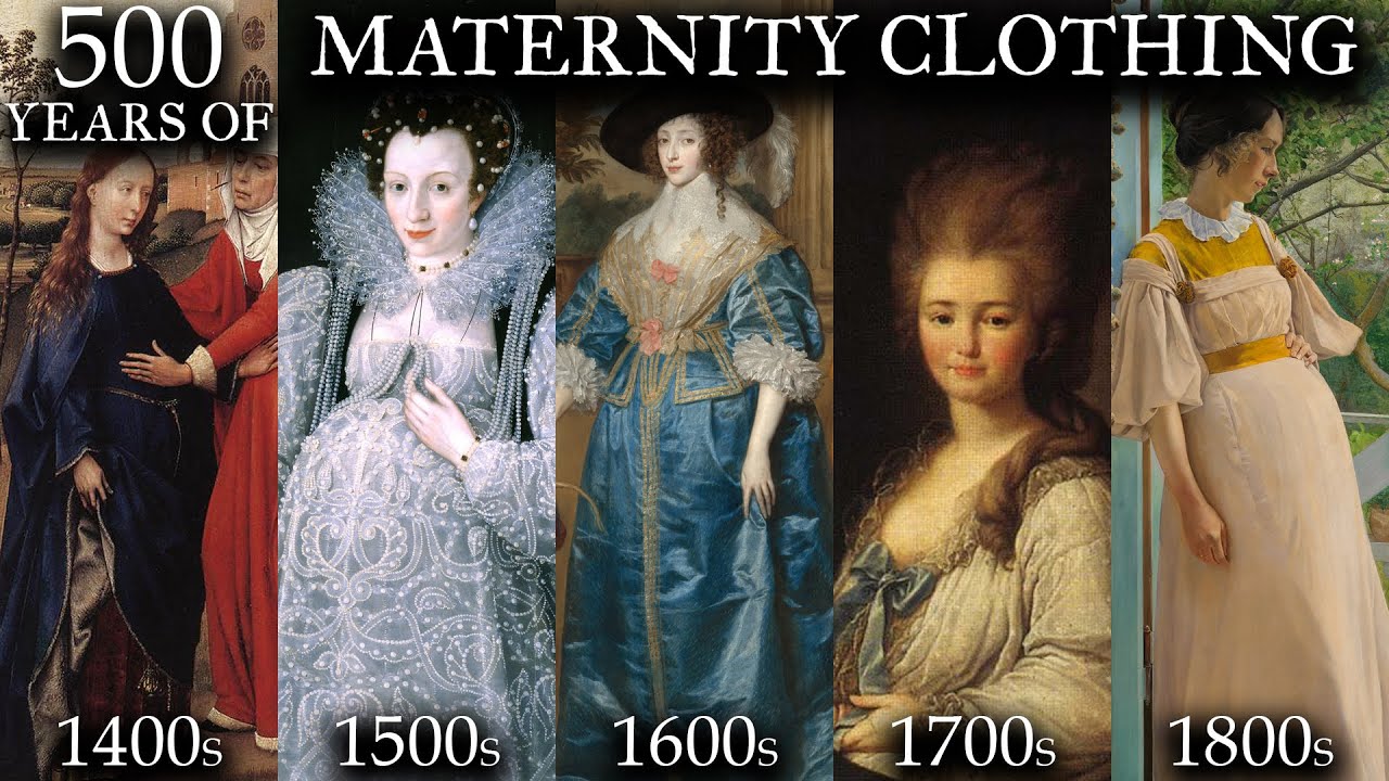 500 Years of European Maternity Clothing ft. Kass McGann of Reconstructing History