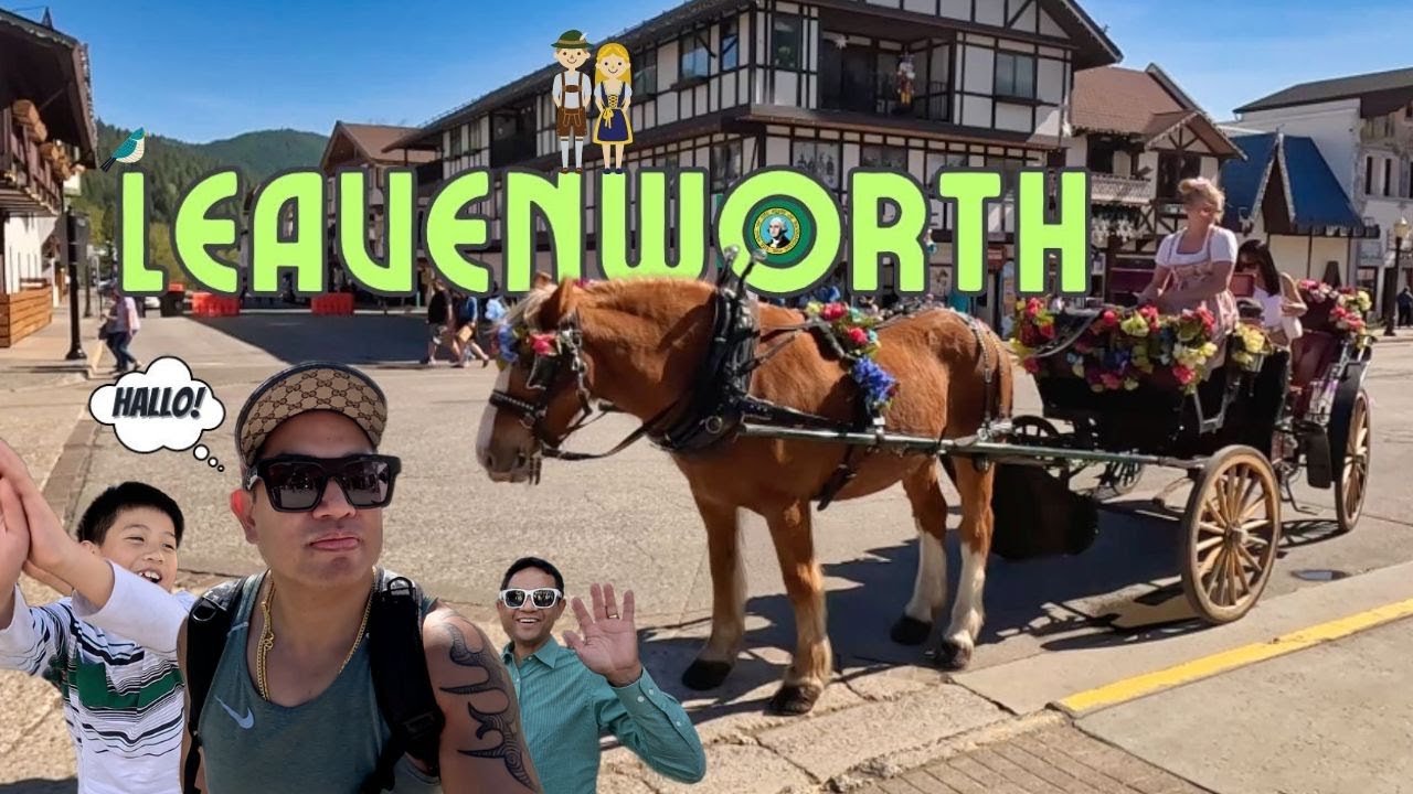 Discover Leavenworth: Washington's Bavarian Gem! 4K