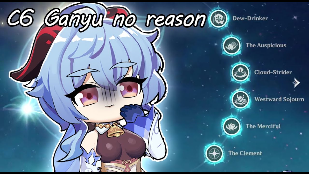 Running to Ganyu C6 with no reason &macr;\_(ツ)_/&macr;  / No pull today 2