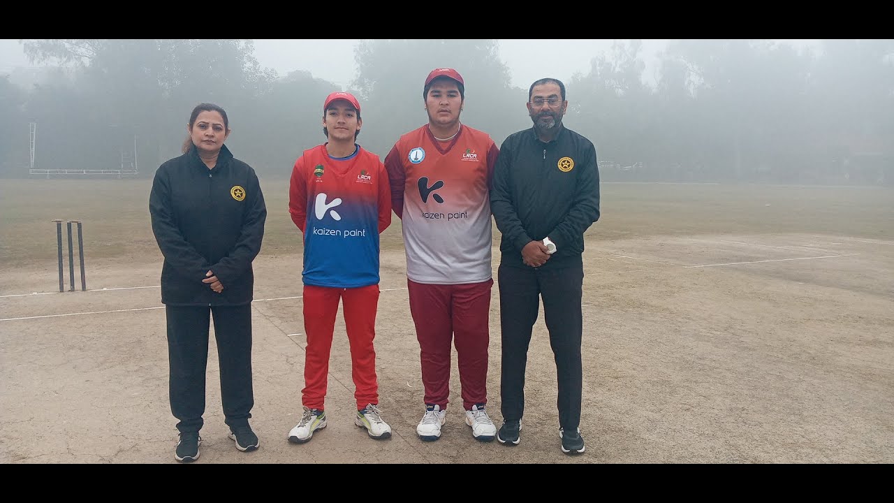 LRCA KAIZEN PAINT U 17 CHAMPIONSHIP North ZONE RED  vs West ZONE Red  LAHORE 2026