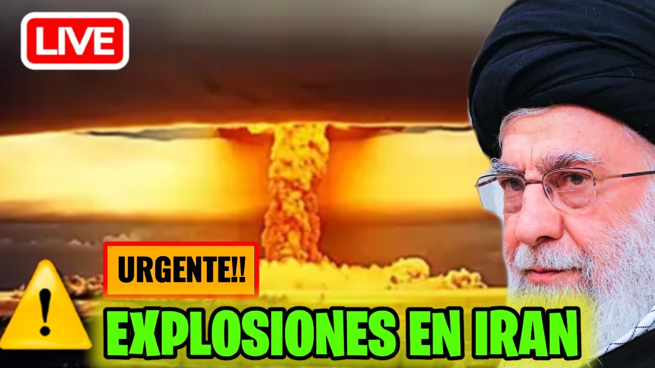 🔴DIRECTO ULTIMA HORA: EXPLOSIONES EN IRAN ⚠️ ATAQUE DE EEUU CADA VEZ MAS CERCA
