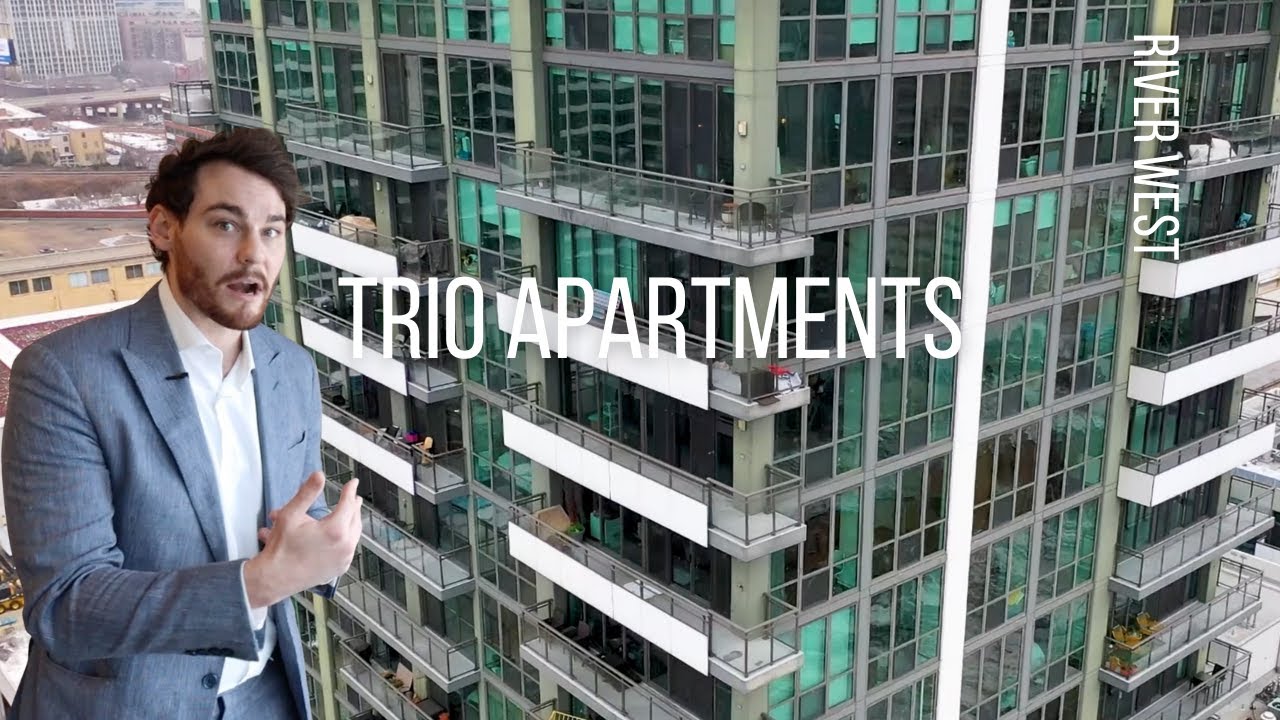 LUXURY APARTMENT TOUR | TRIO RIVER WEST CHICAGO