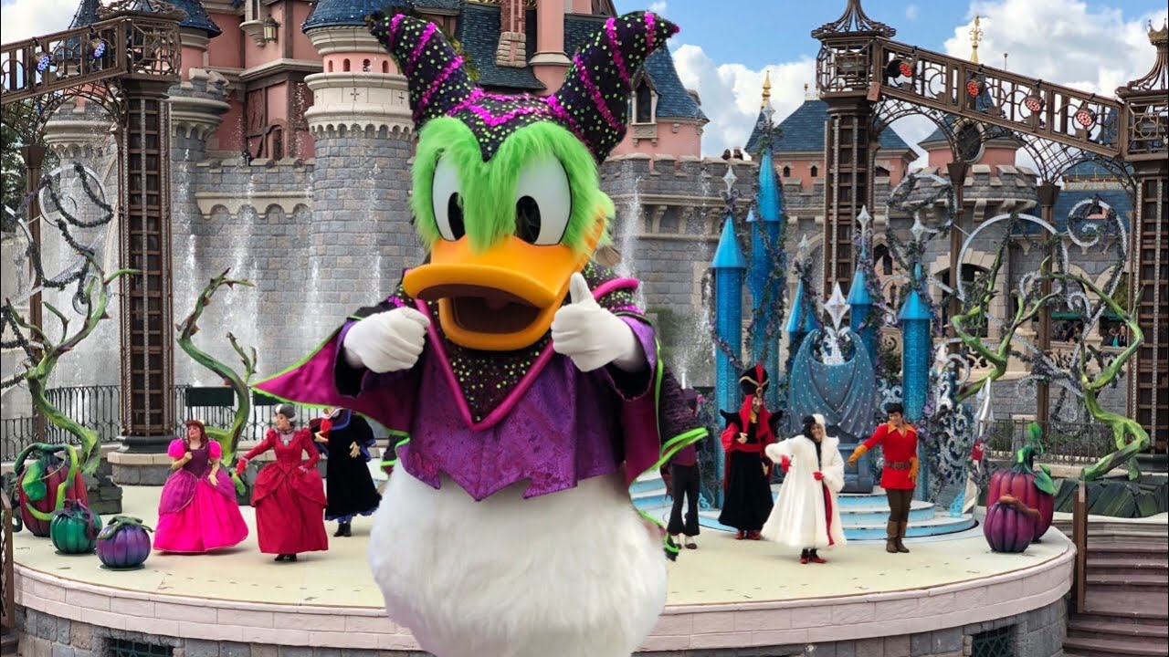 🎃 Maleficent Donald stars in “It's good to be bad with the Disney Villains