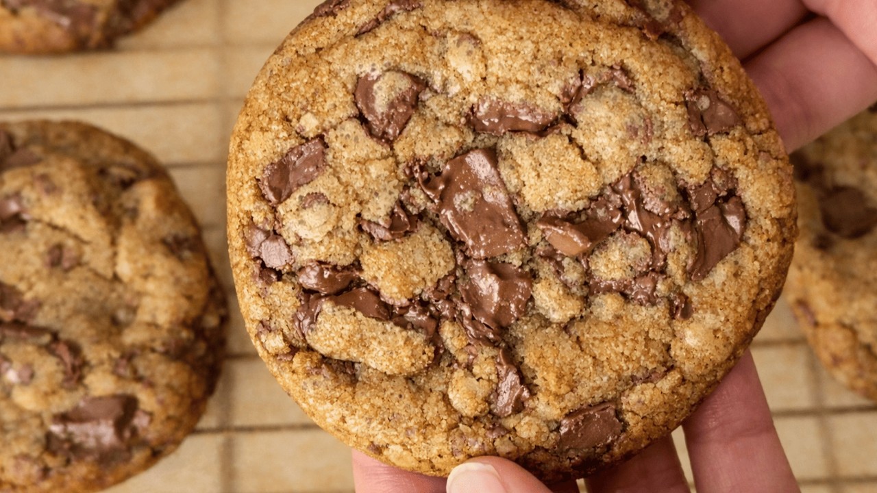 Chewy Chocolate Chip Cookies (Bakery Style) 🍪