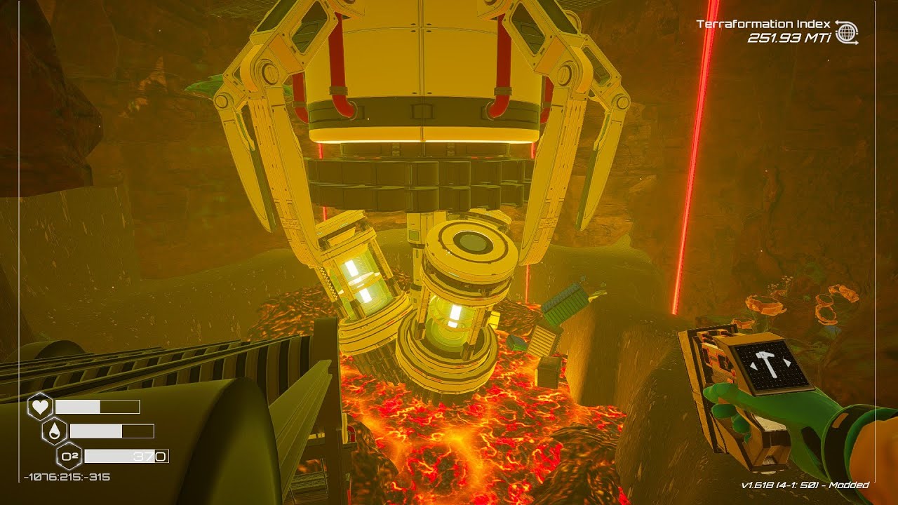 Planet Crafter Toxicity E13 (No commentary) - Last level on the mega draining machine