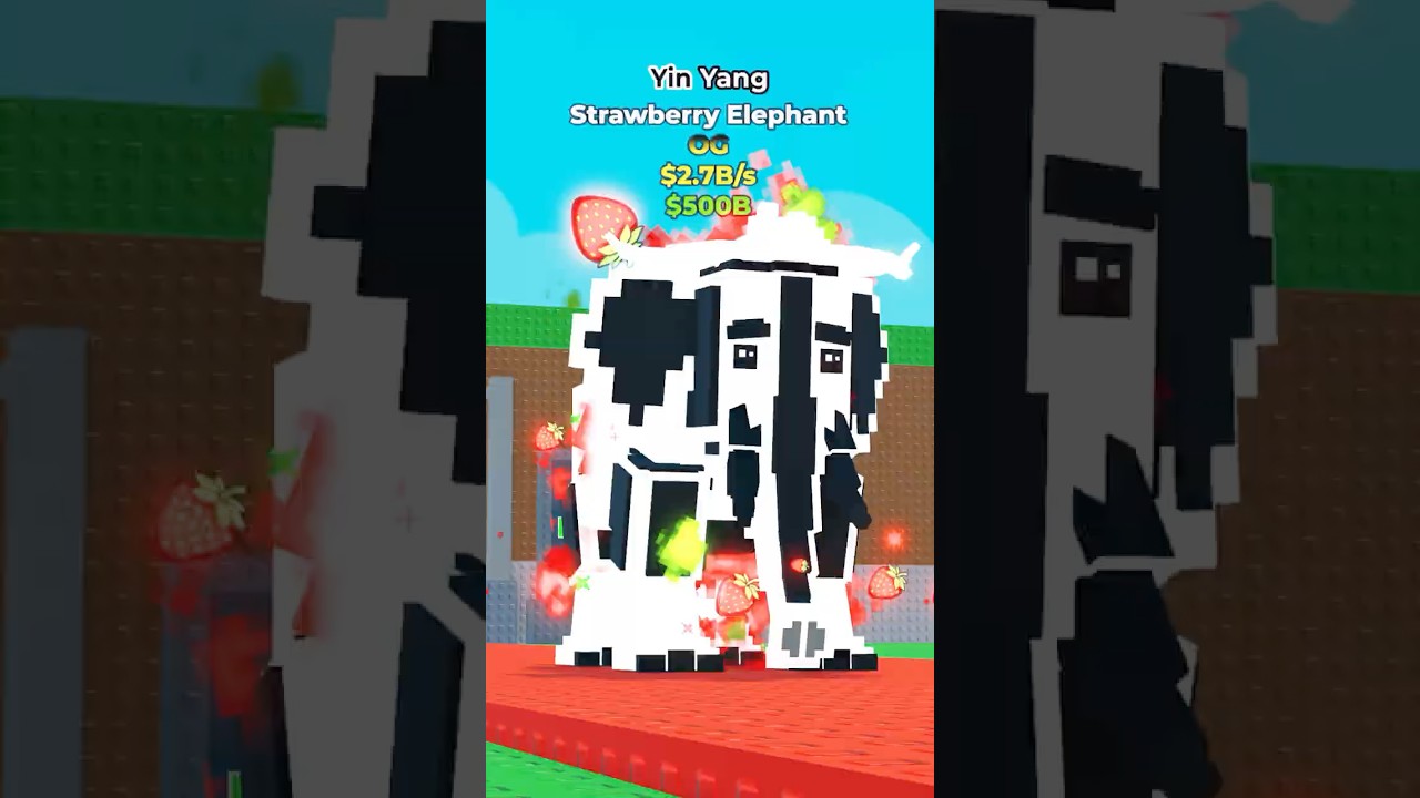New Yin Yang Strawberry Elephant ☯︎ #roblox #robloxstealabrainrot #italianbrainrot