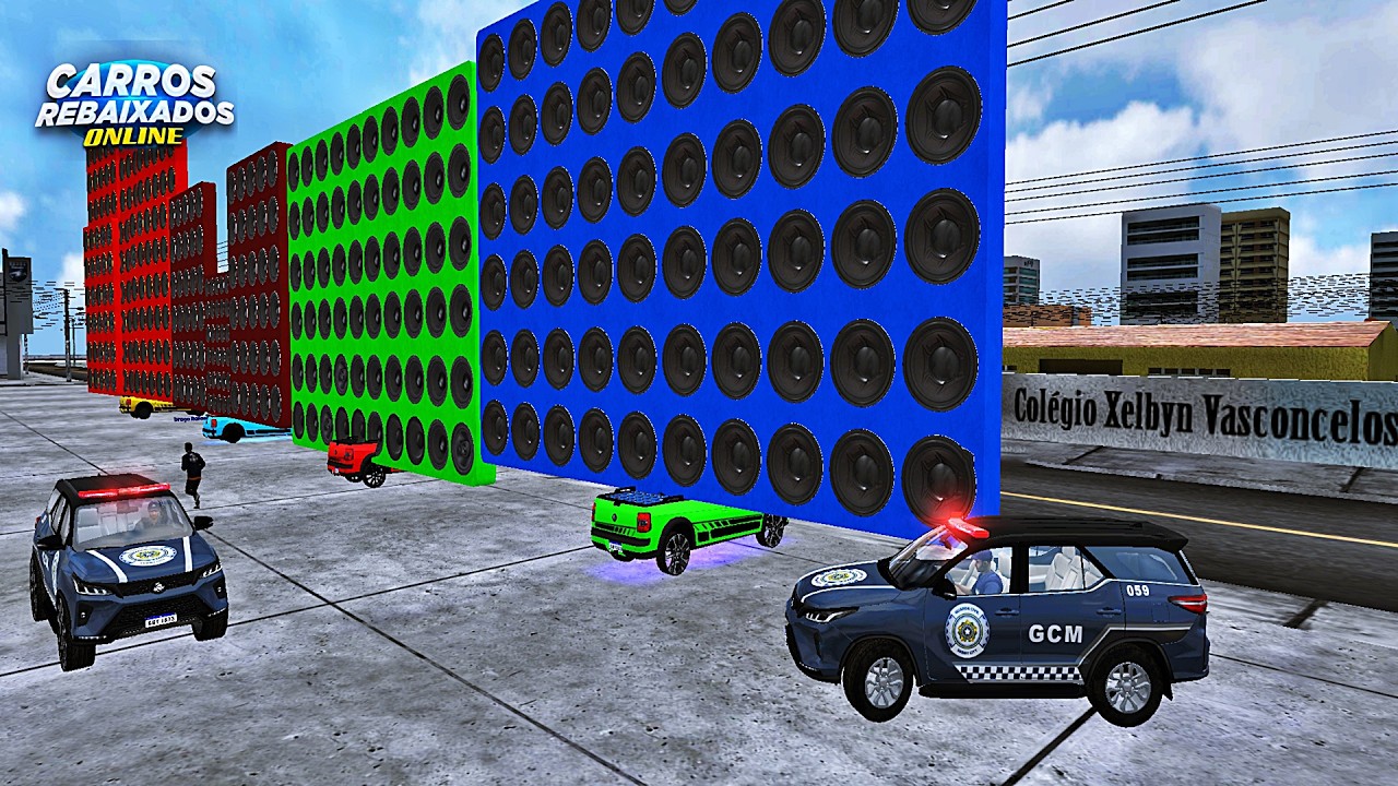 CARROS REBAIXADOS ONLINE | ROLE DOS ALUNOS DE SAVEIRO G5 COM MEGA SOM E CHEGOU AS VT !