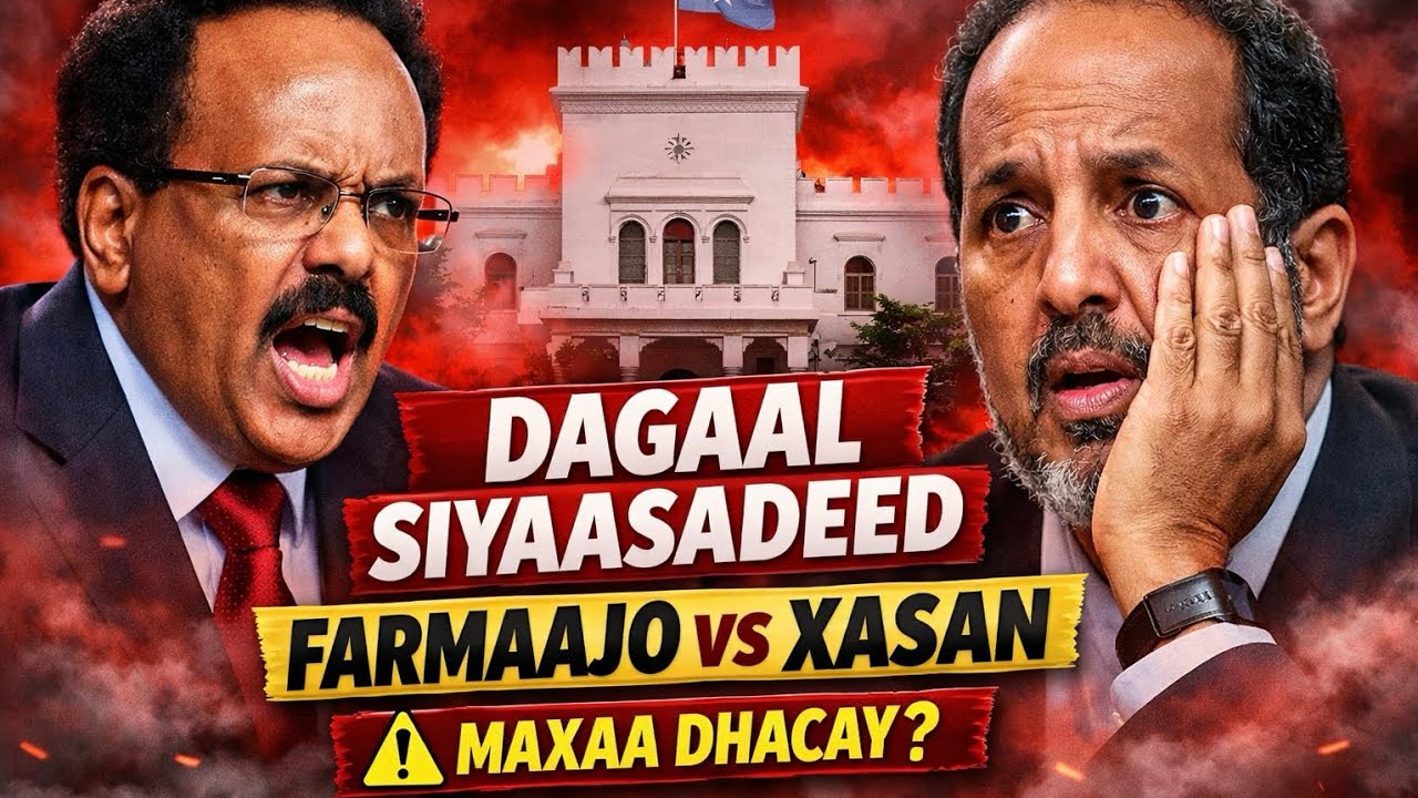 DEG DEG: Farmaajo Oo Si Kulul U Weeraray Xasan Sheekh – Khilaafkii Dastuurka Oo Qarxay!