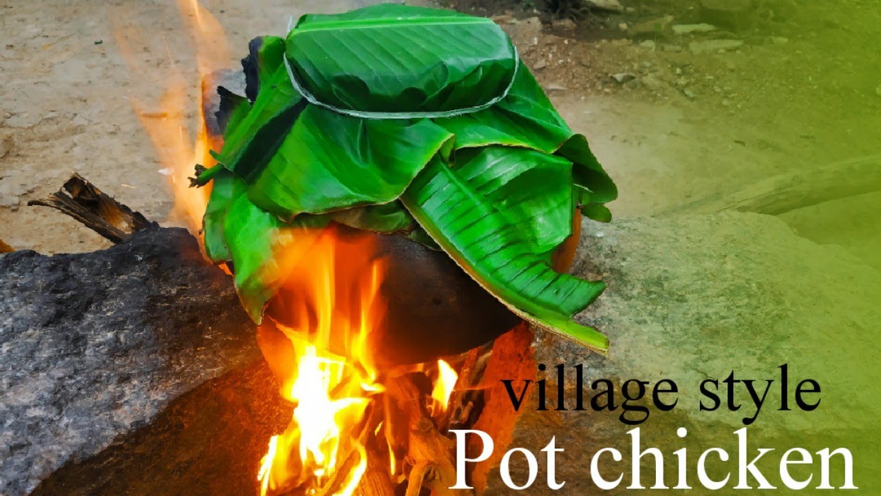 Pot chicken curry|Village style traditional pot chicken|kunda chicken without oil by indian spice