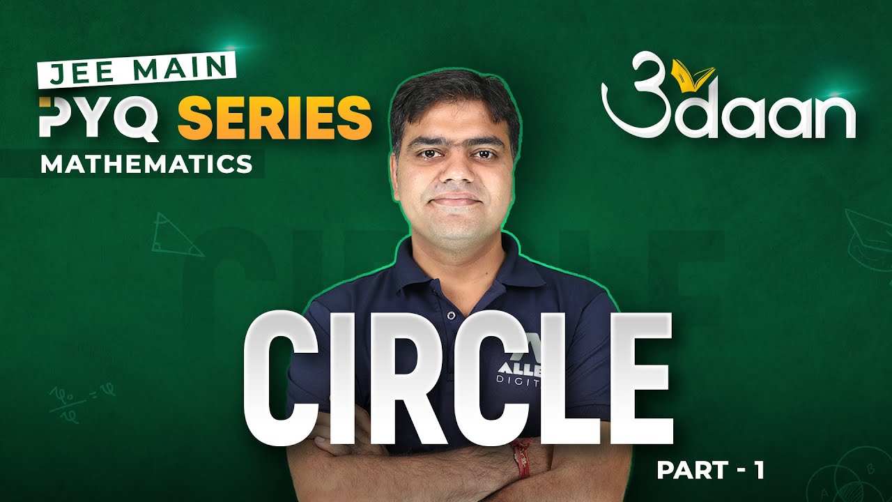 Circle (Part-1) | Previous Year Questions for JEE Main 2024 | Udaan PYQ | @ALLENJEE