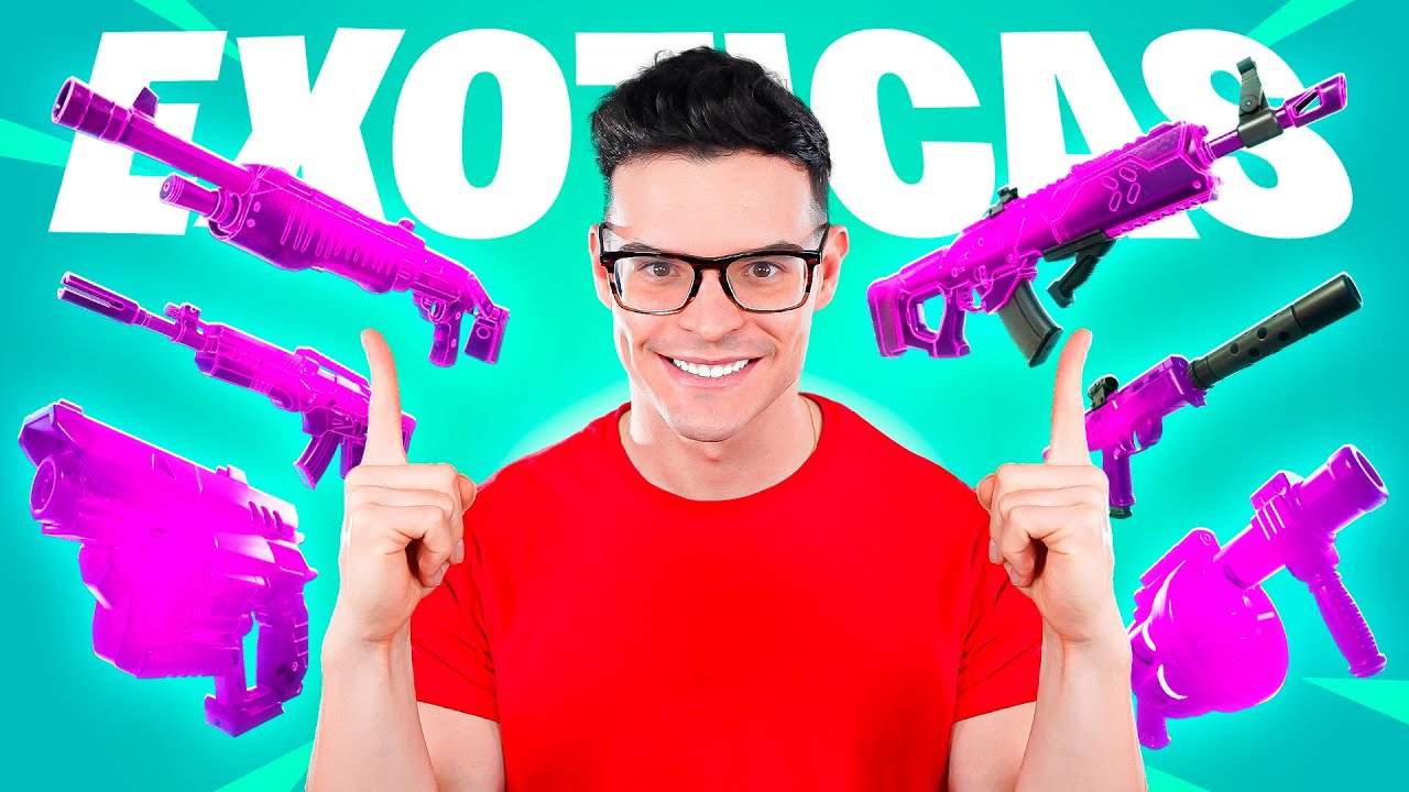 Consigo Todas las Armas Exóticas Eliminadas de Fortnite! ❌