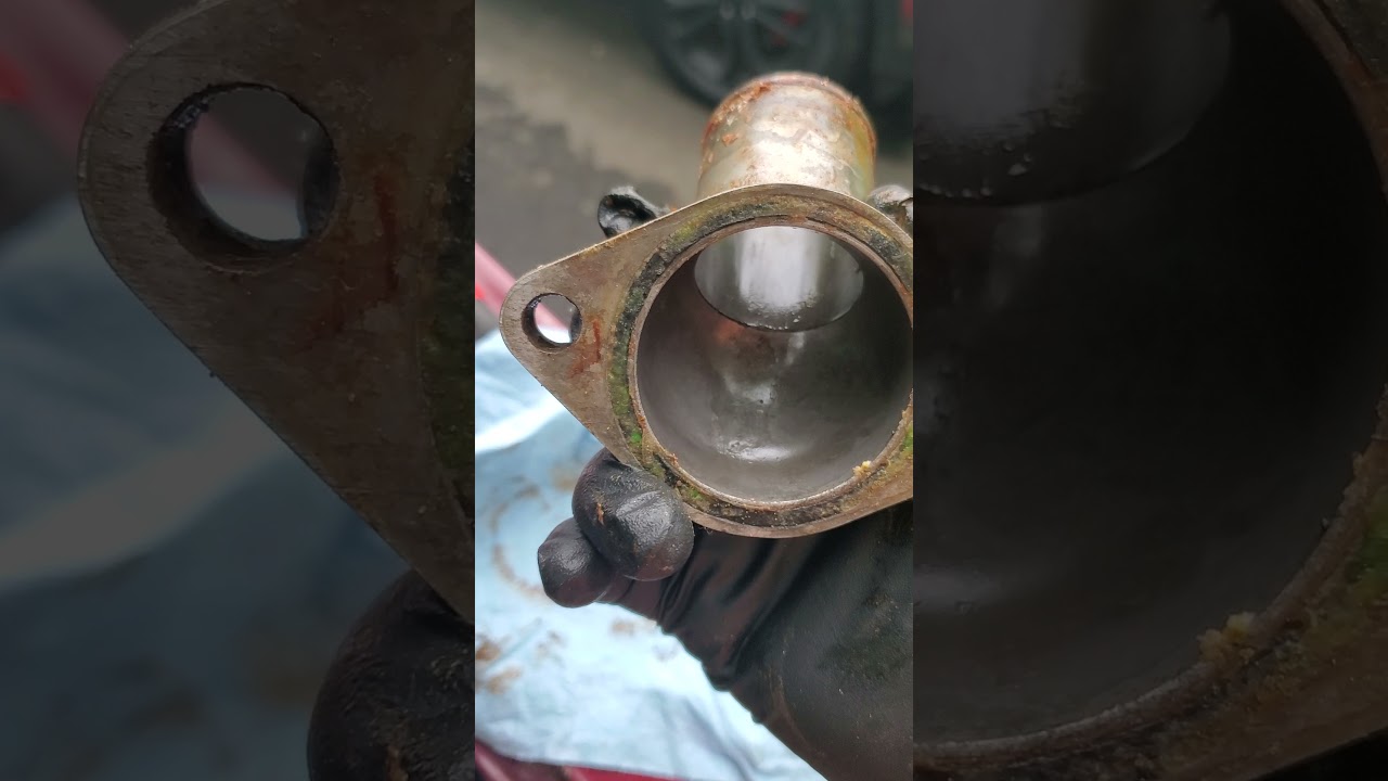 350 small block chevy, replacing thermostat