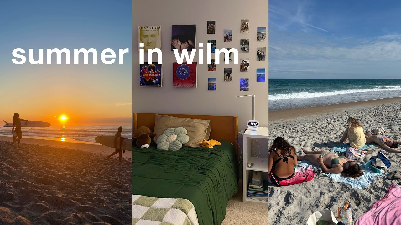 summer living at the beach | finals week, new apartment, days in the life