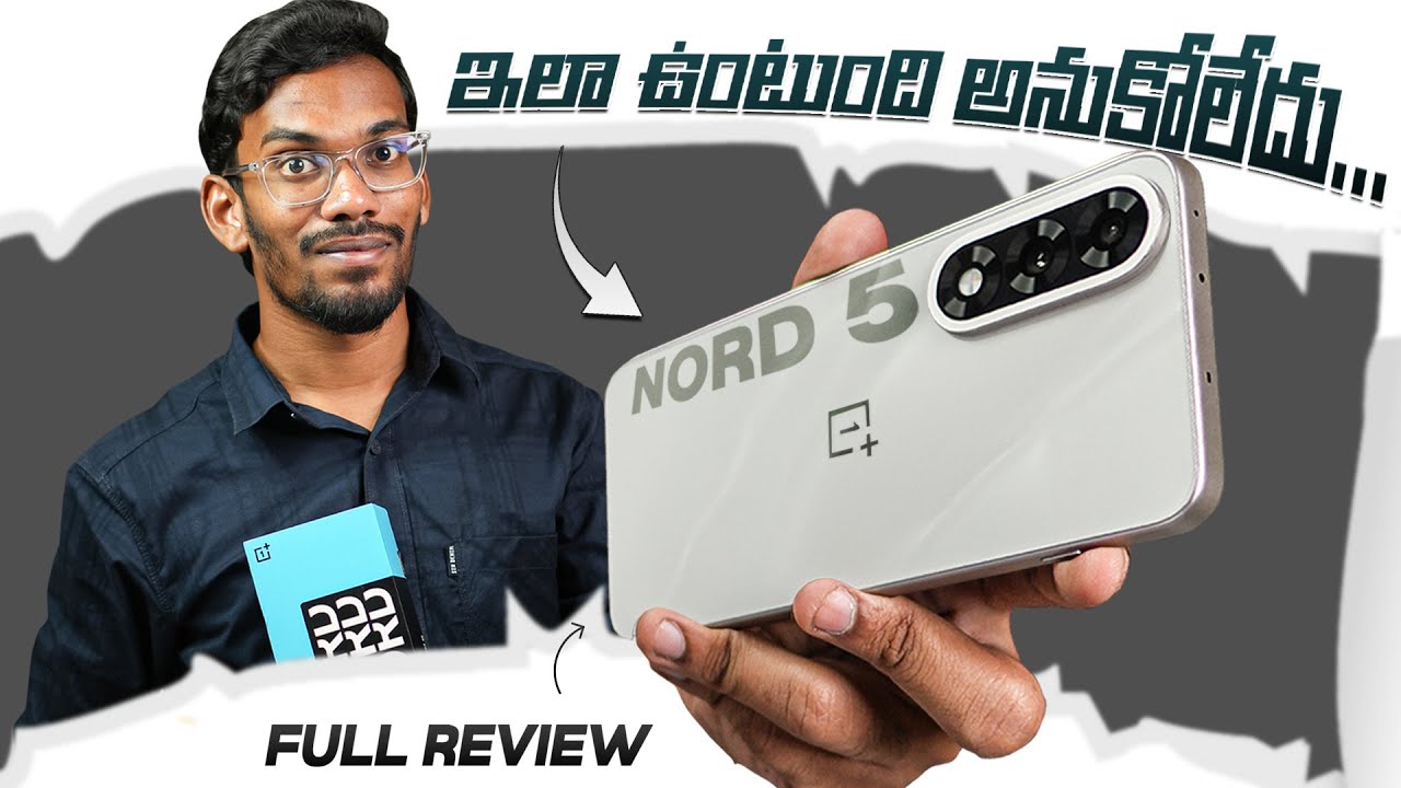 Полный обзор Oneplus Nord 5 на телугу || Лучший телефон до 30 тыс.?