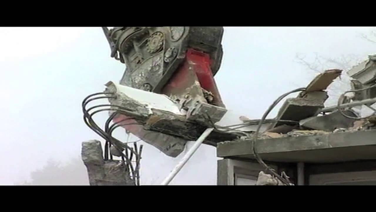 Swansea Sketty Flats Demolition