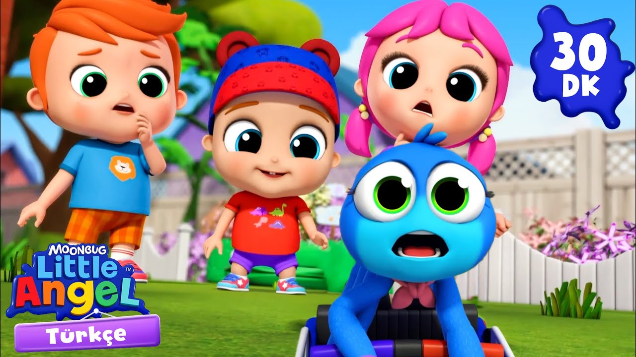 Yumurcak Örümcek’in Bahçe Macerası 🕸️ | Eğlenceli ve Öğretici Çocuk Şarkıları | Little Angel Türkçe