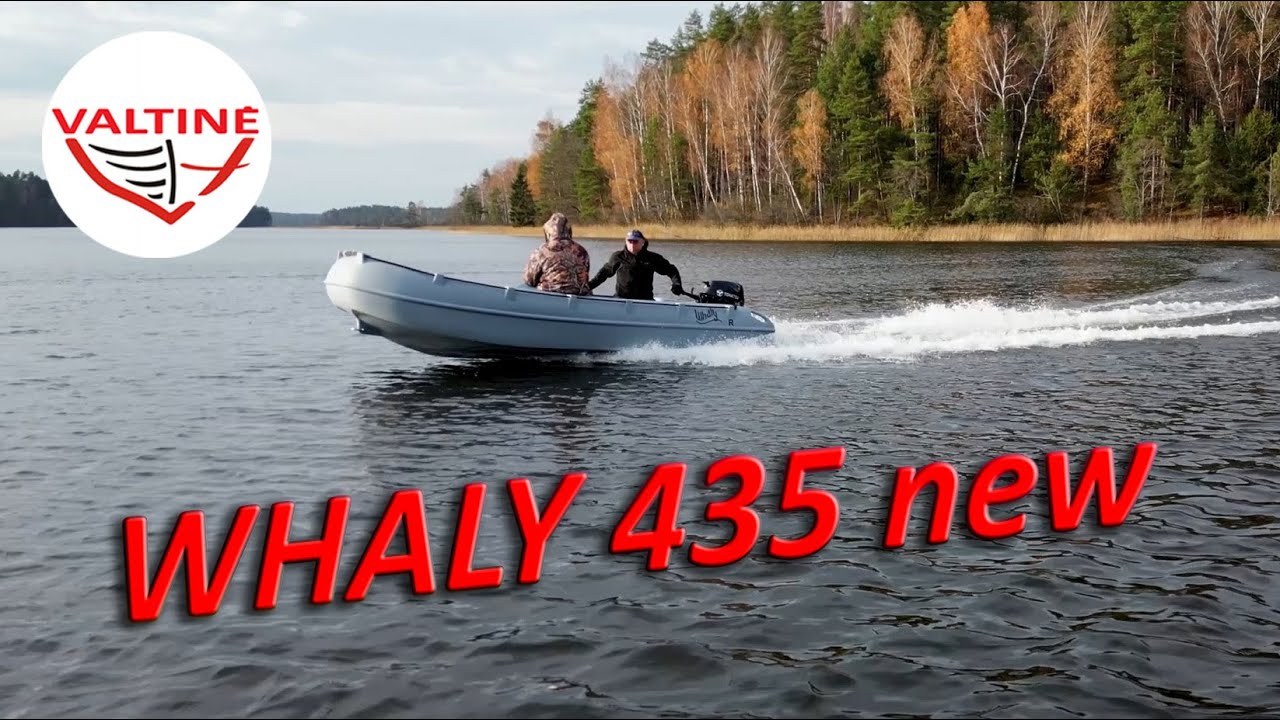 Whaly 435 new + 20 HP Tohatsu - Test Drive