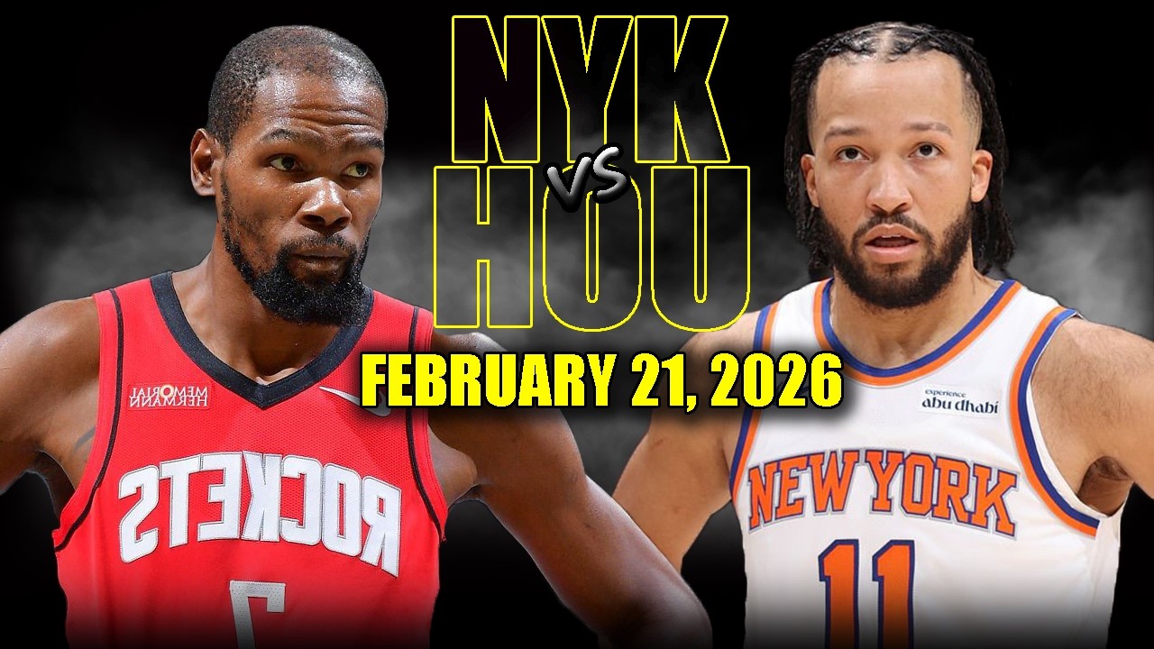 New York Knicks vs Houston Rockets Full Game Highlights – February 21, 2026 | NBA Season