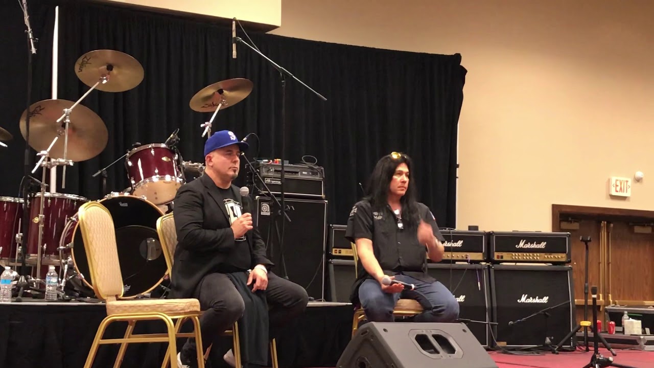 Mark Slaughter responds to criticism from Vinnie Vincent at Indy KISS Expo 2018