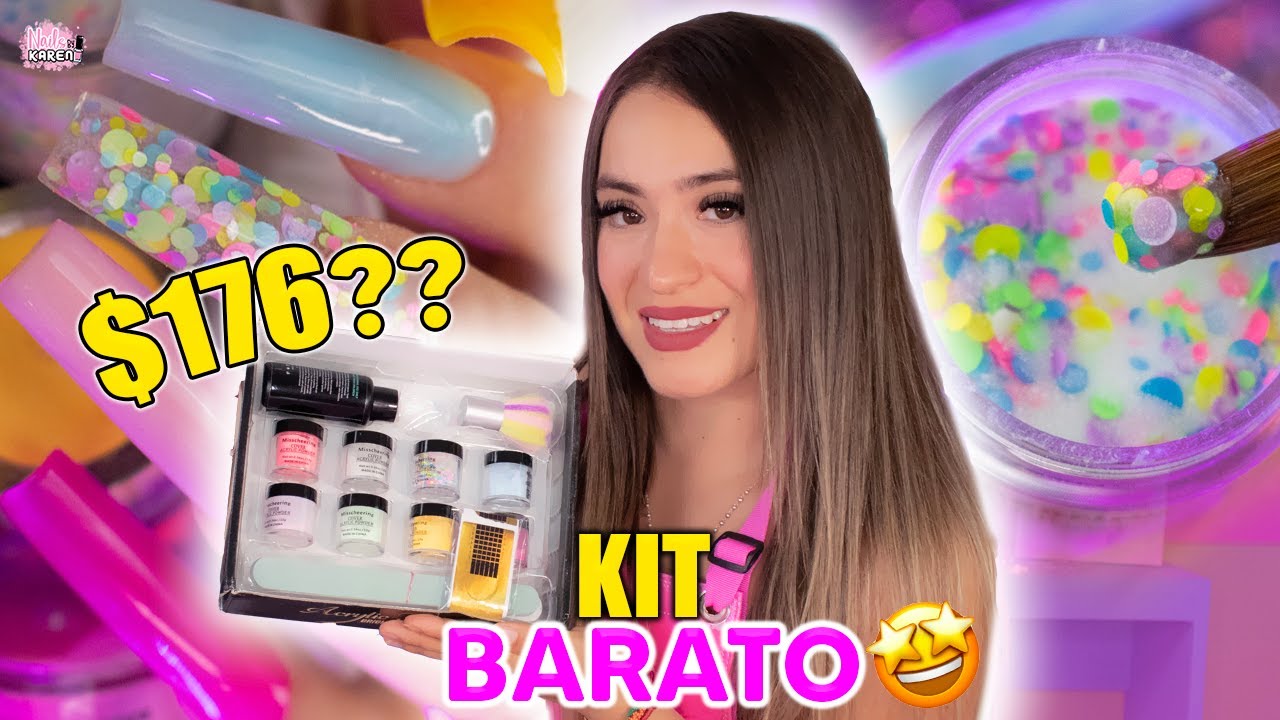 Kit de ACRILICOS SUPER BARATO!! * $176 mx 😦 |NailsByKaren