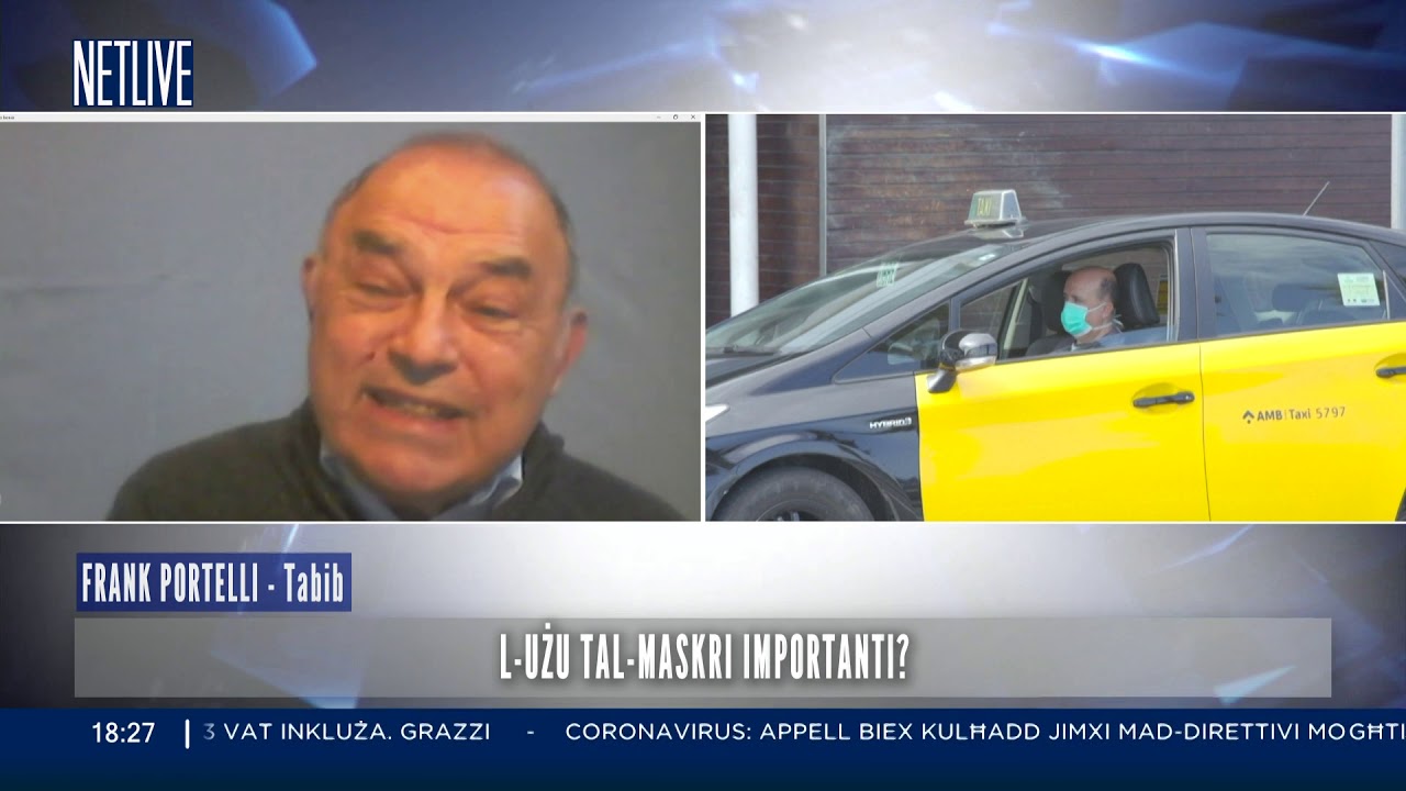 NET LIVE: Dr Frank Portelli COVID-19