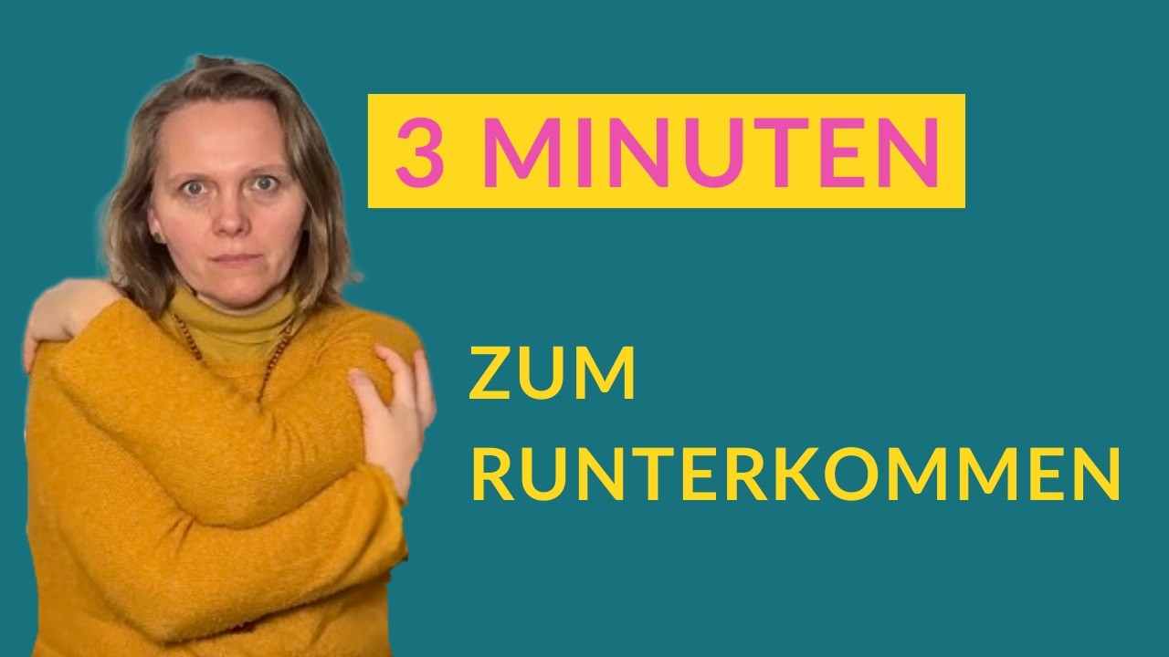 Wenn du trotz Müdigkeit nicht runterkommst – Mitmach Übung bei innerer Unruhe