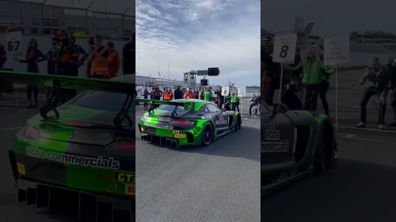 Just listen to those revs 🤯 - Mercedes-AMG GT3 race car 😎