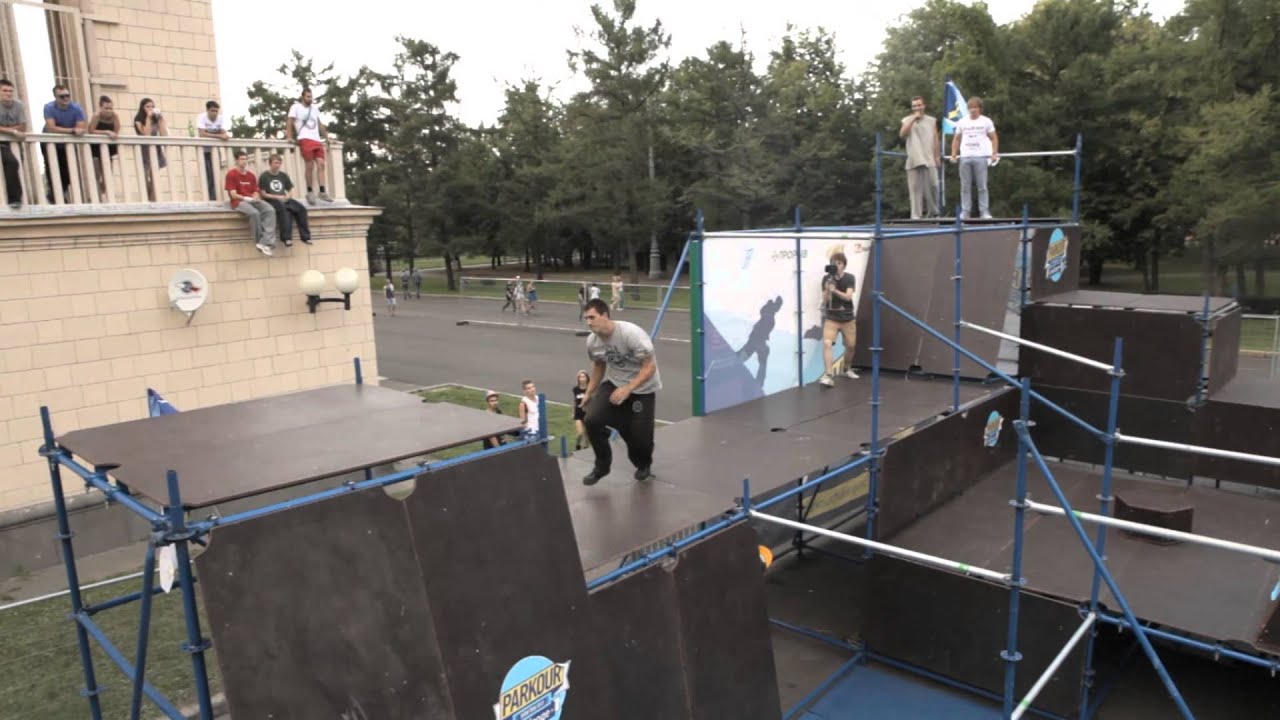 first place parkour challenge