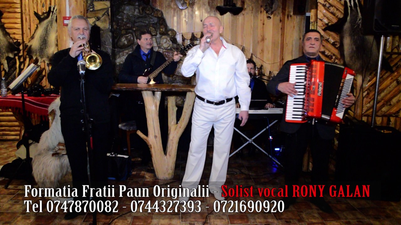 Fratii Paun si RONY GALAN (solist vocal)