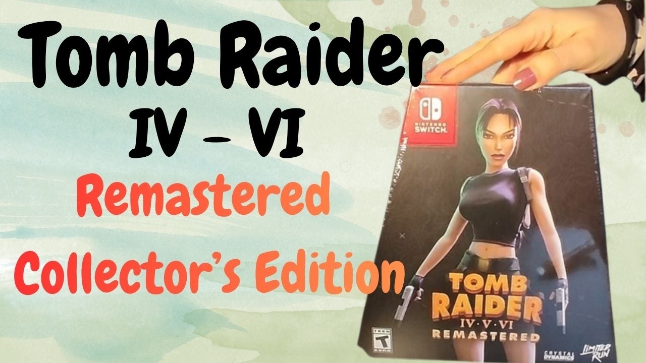 Unboxing Tomb Raider IV - VI Remastered Collector's Edition (Switch)
