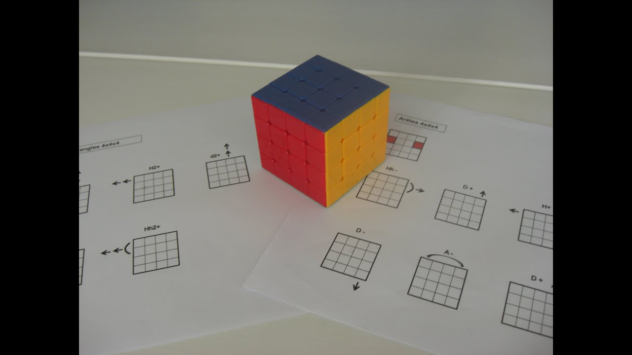 Rubik's cube 4x4x4 débutant méthode complète inratable et facile !!!