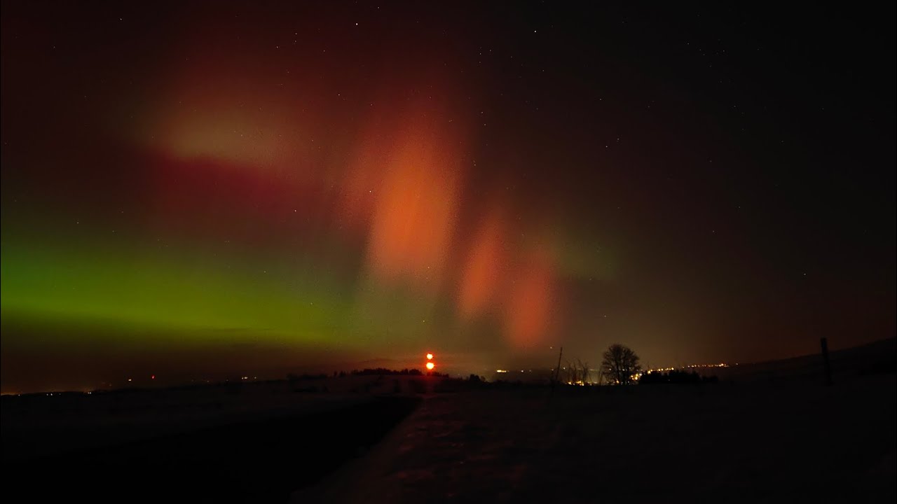 Zorza polarna! 19.01.2026 z Chochołowa