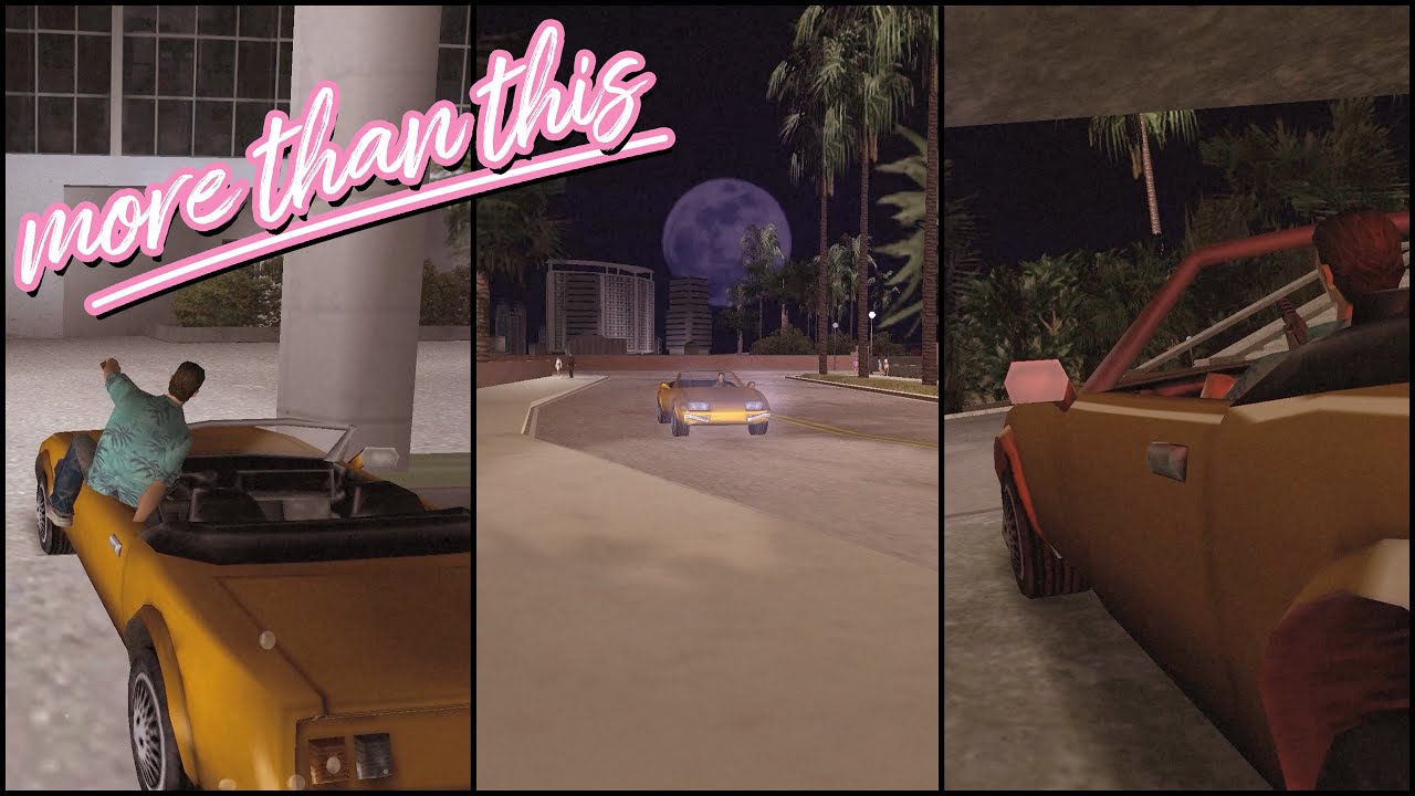 More Than This - GTA Vice City (Lyric Video)