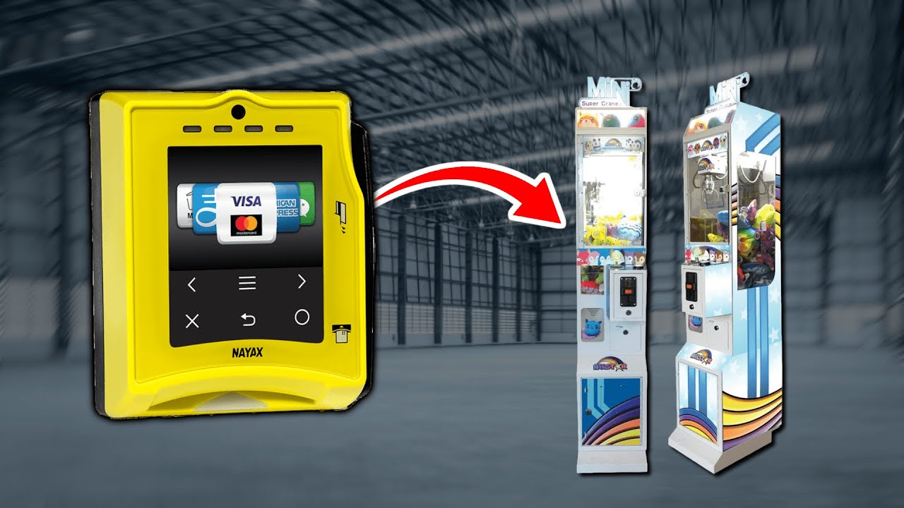How To Install A Nayax Card Reader To Your Mini-Crane Machine