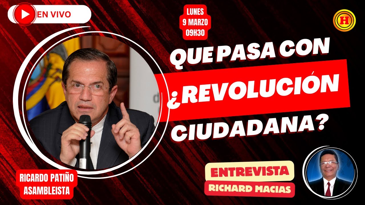 ¡PATIÑO DESTAPA LA VERDAD! “PROSCRIBIERON A LA REVOLUCIÓN CIUDADANA”