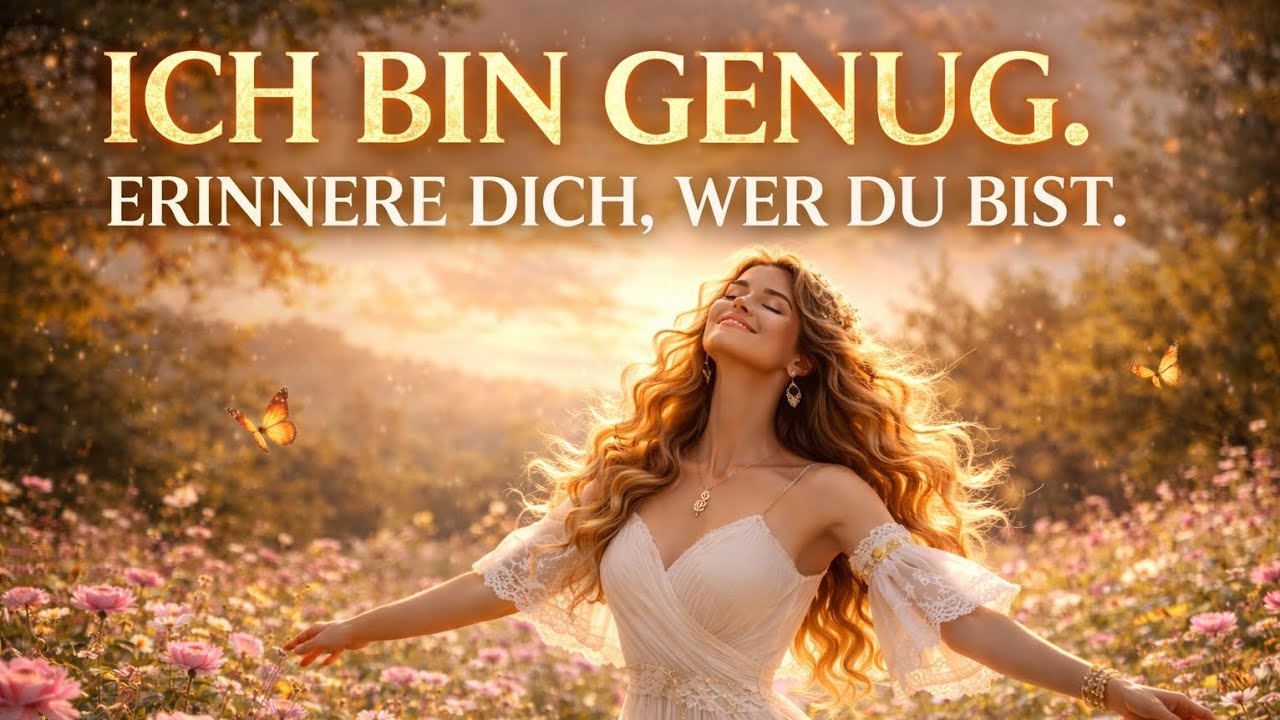 Ich bin genug ✨ Erinnere dich, wer du bist | Selbstliebe Affirmation Song | Heilung & innere Stärke
