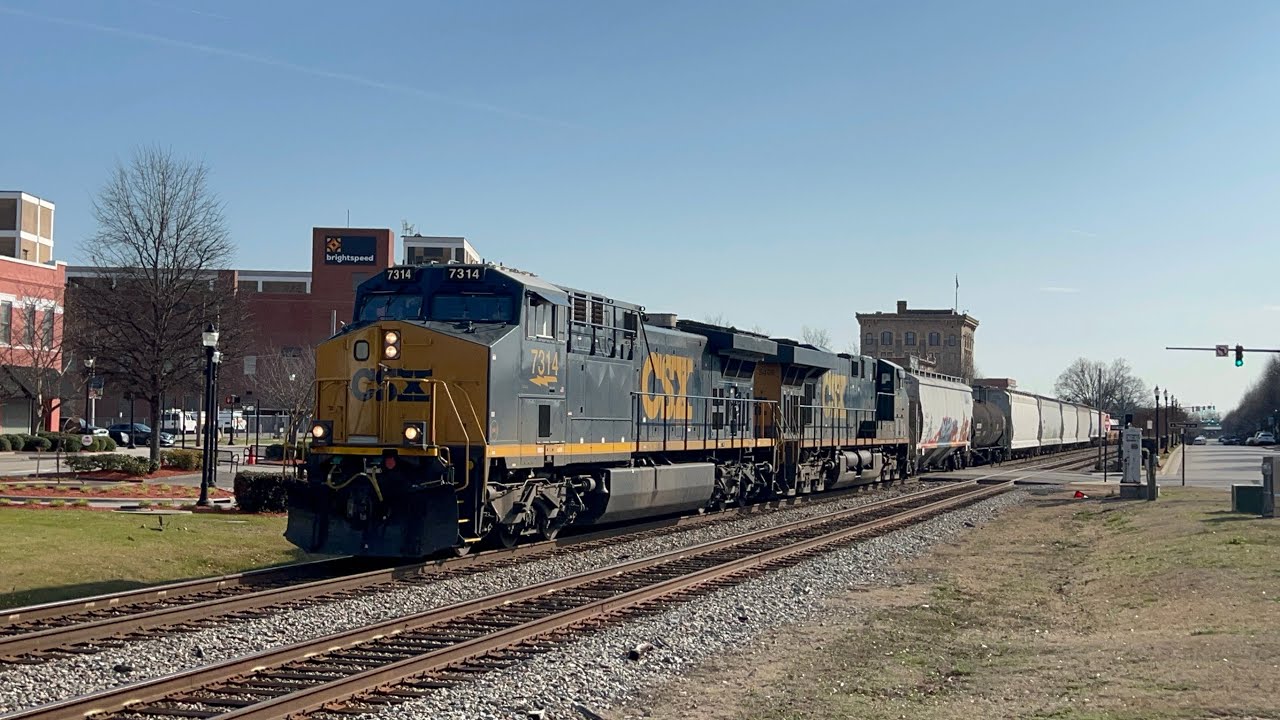 CSX Q416 Rocky Mount NC 03/03/2026 Monster Train w Mid Train Dpu