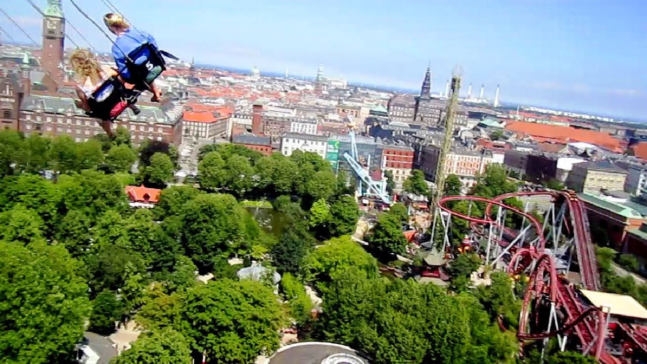 Himmelskibet Star Flyer on-ride HD POV Tivoli Gardens