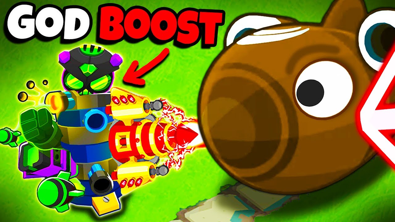 $1M Crosspath MAX Damage to the DUMMY BOSS BLOON! (BTD 6 Challenge)