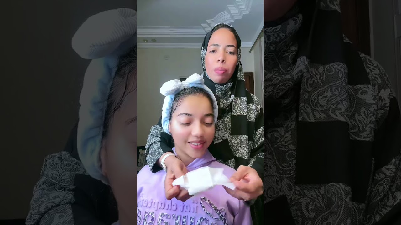 بارت3 تنضيف البشره😍