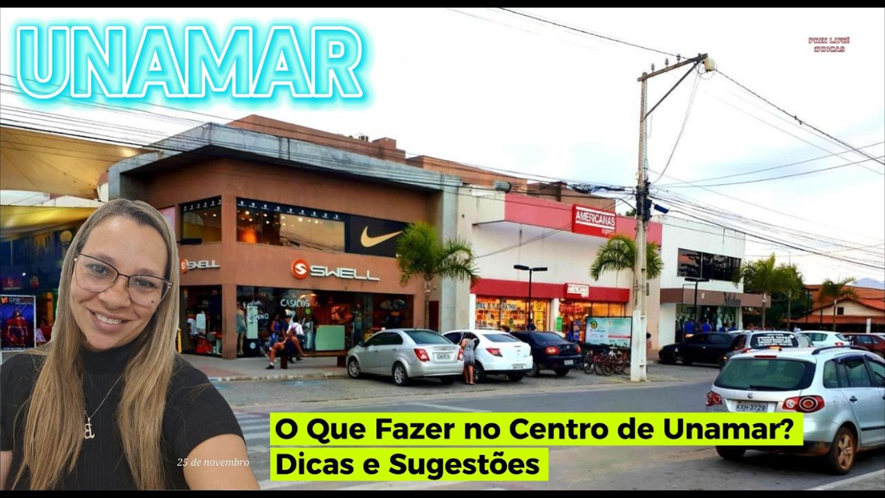 OS SEGREDOS do CENTRO de UNAMAR, CABO FRIO RJ - Passeio Completo pelo Comércio e onde comer barato.