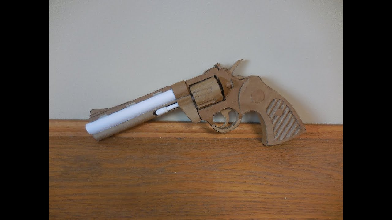 Cardboard Colt Python .357